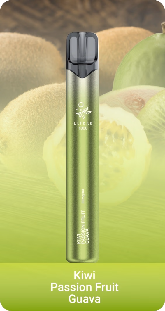 ELFBAR 1000 Kiwi Passion Fruit Guava
