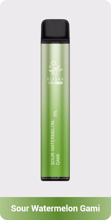 ELFBAR1500 ULTRA Sour Watermelon Gami