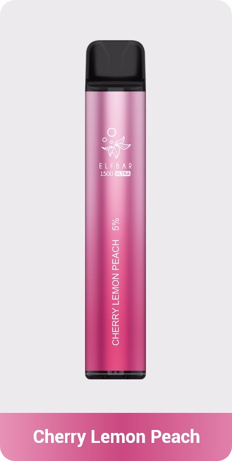 ELFBAR1500 ULTRA Cherry Lemon Peach