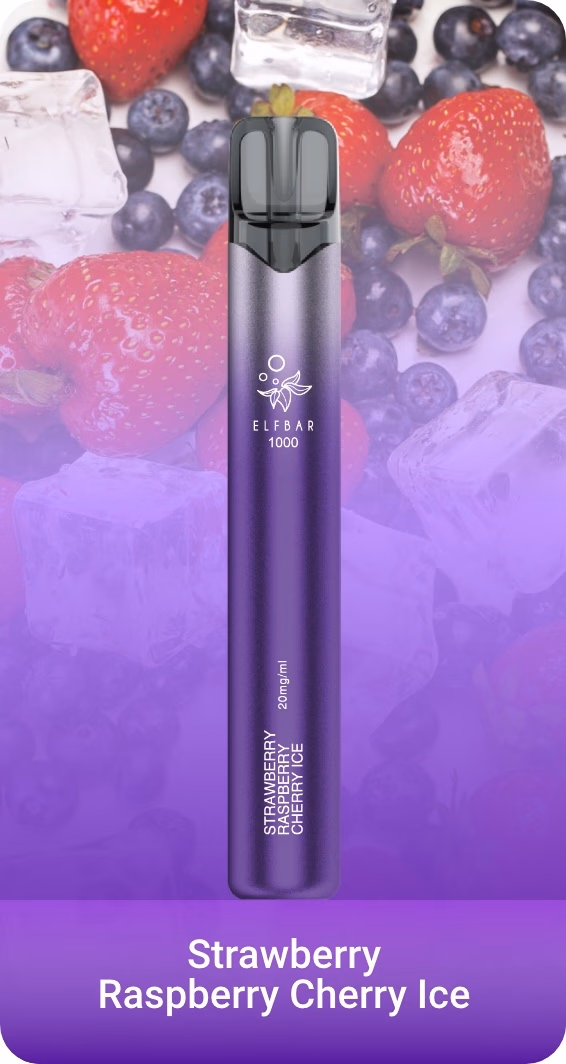 ELFBAR 1000 Strawberry Raspberry Cherry Ice