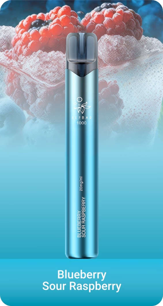 ELFBAR 1000 Blueberry Sour Raspberry