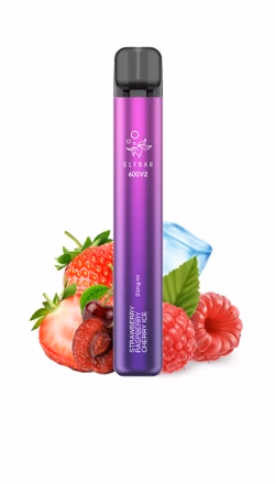 ELFBAR 600V2 Strawberry Raspberry Cherry Ice