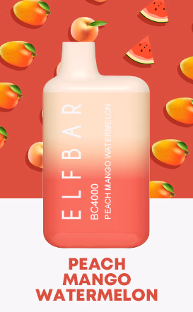ELFBAR BC 4000 Peach Mango Watermelon
