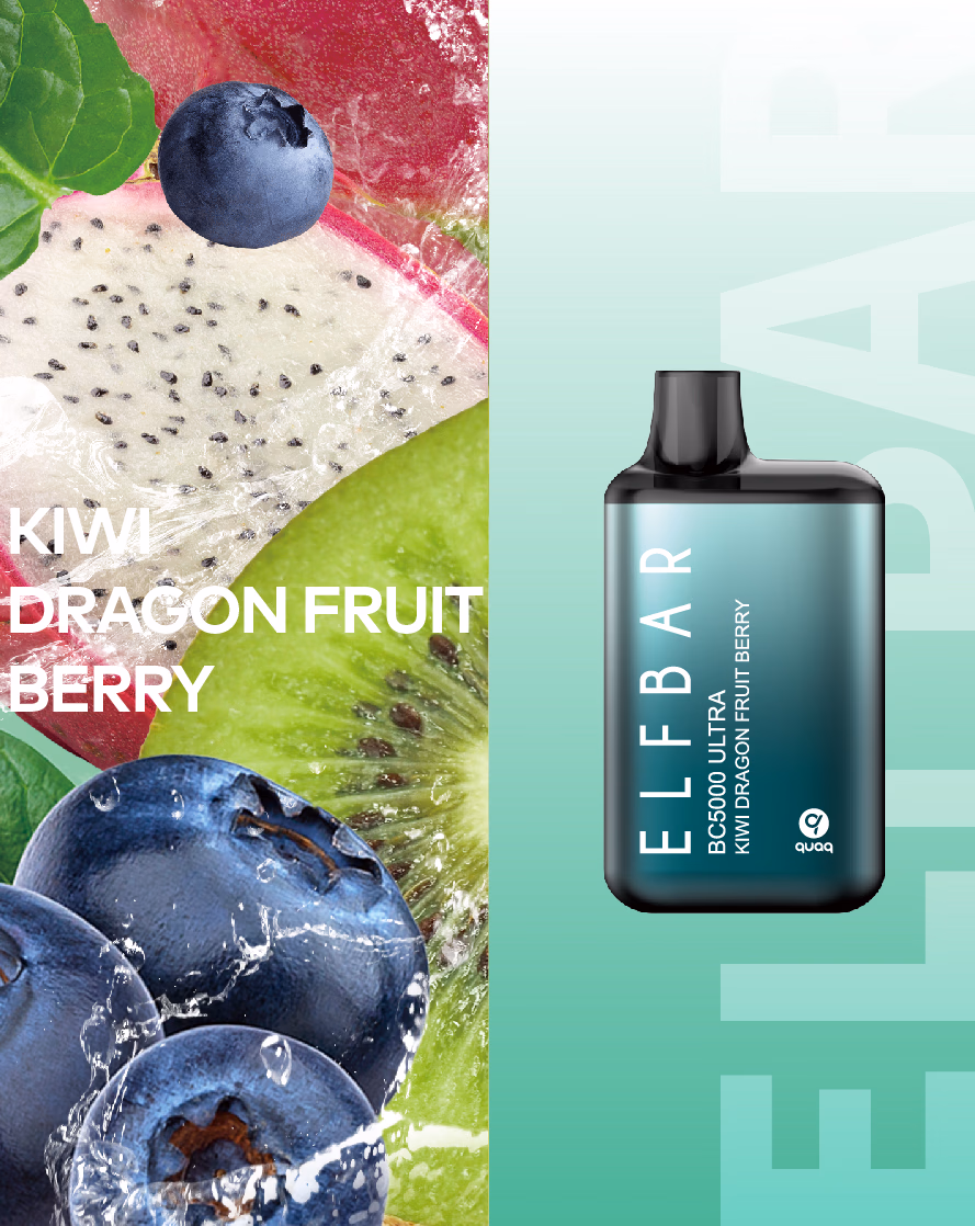 ELFBAR BC5000 ULTRA Kiwi Dragonfruit Berry
