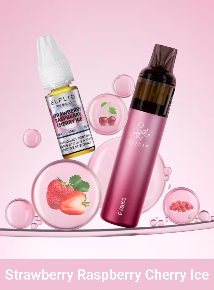 EV 5000 Strawberry Raspberry Cherry Ice