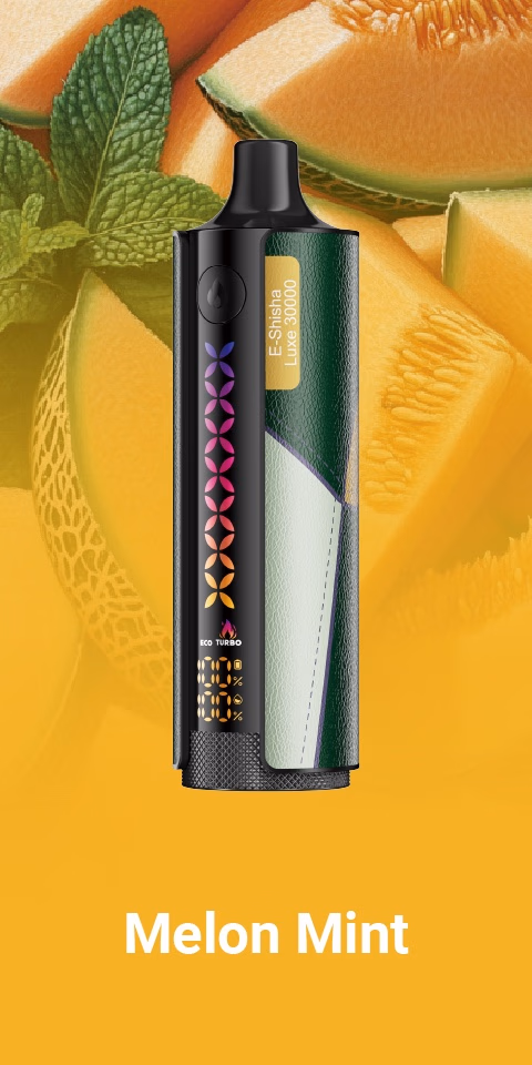 E ShishaLuxe 30000 Melon Mint