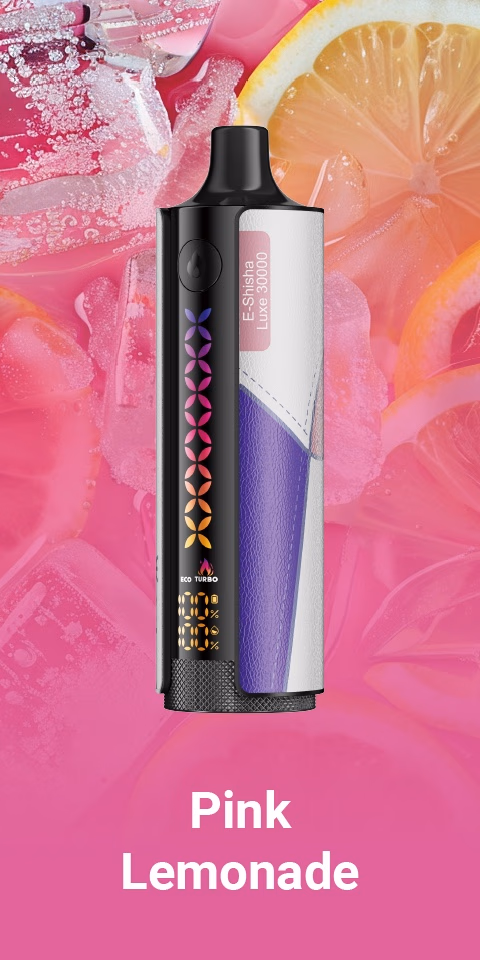 E ShishaLuxe 30000 Pink Lemonade
