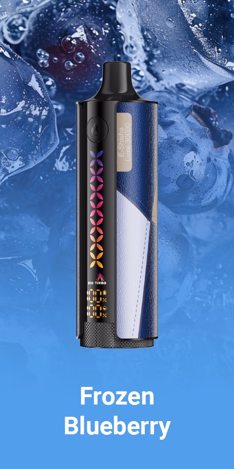 E ShishaLuxe 30000 Frozen Bluberry