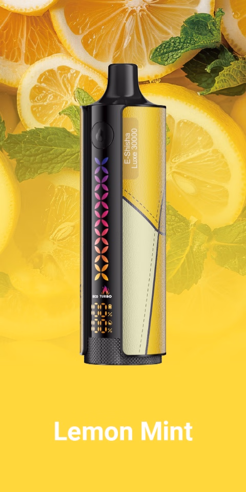 E ShishaLuxe 30000 Lemon Mint